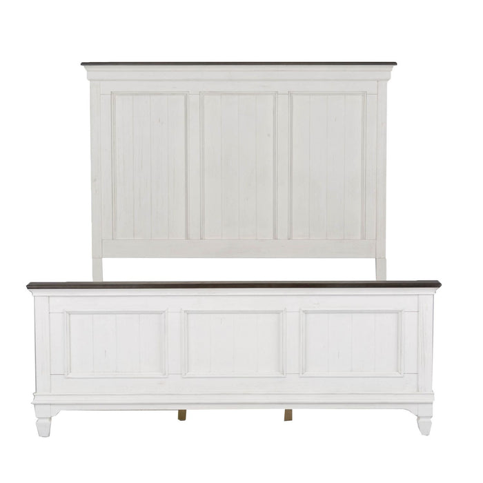 Allyson Park King California Panel Bed, Dresser & Mirror image
