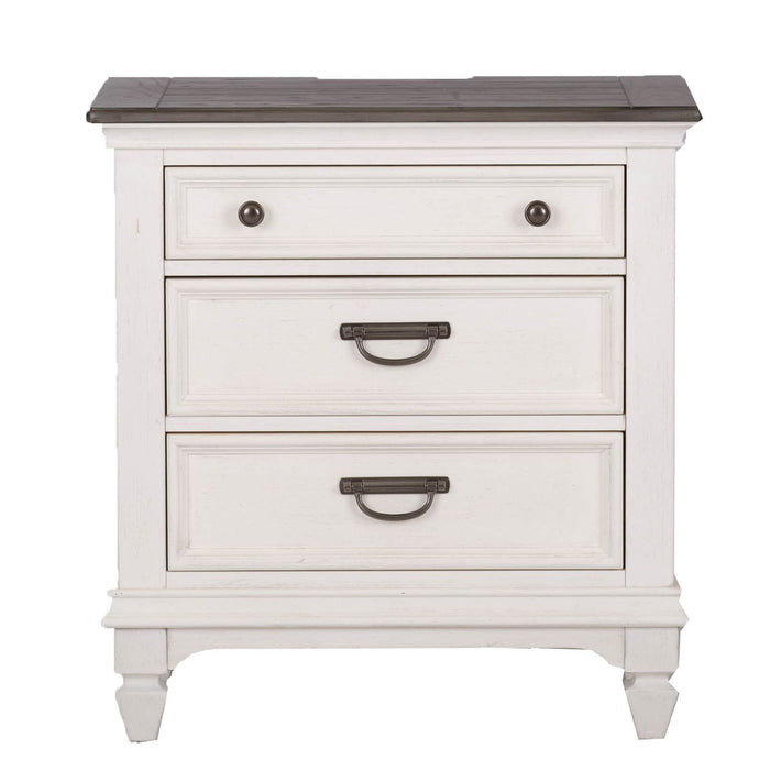 Allyson Park Panel Bed, Dresser & Mirror, Night Stand image