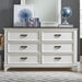 Allyson Park Drawer Dresser in White image