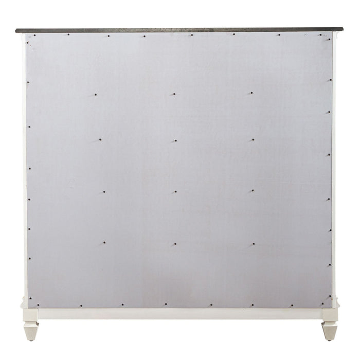 Allyson Park 11 Drawer Chesser in Wirebrushed White image