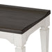 Allyson Park Wood Seat Bench in Wirebrushed White - homePLUS (Binghamton, NY)