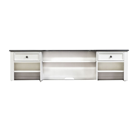 Allyson Park Hutch in Wirebrushed White - homePLUS (Binghamton, NY)