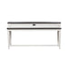 Allyson Park Console Bar Table in Wirebrushed White - homePLUS (Binghamton, NY)