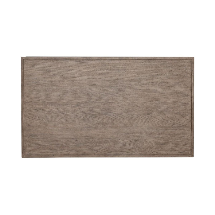 Liberty Furniture City Scape Cocktail Table in White Oak Veneers