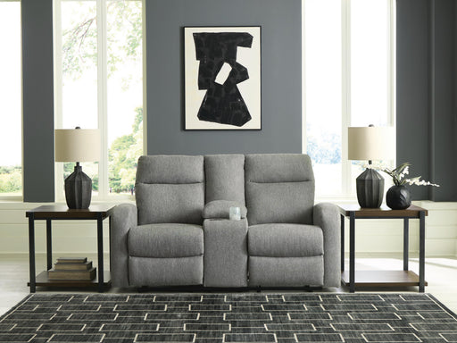 Gauntlet Reclining Loveseat with Console - homePLUS (Binghamton, NY)