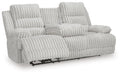 Rhines Falls Power Reclining Sofa with Drop Down Table - homePLUS (Binghamton, NY)