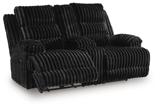Rhine Falls Reclining Loveseat with Console - homePLUS (Binghamton, NY)