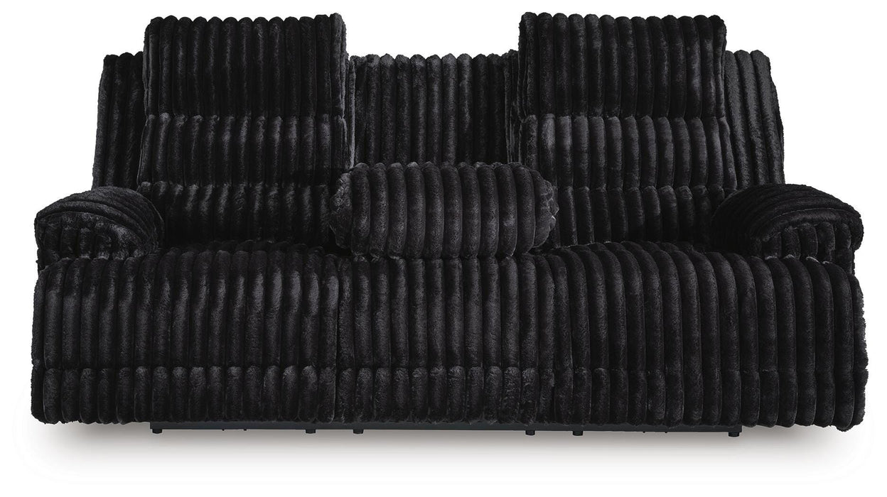 Rhine Falls Power Reclining Sofa with Drop Down Table - homePLUS (Binghamton, NY)
