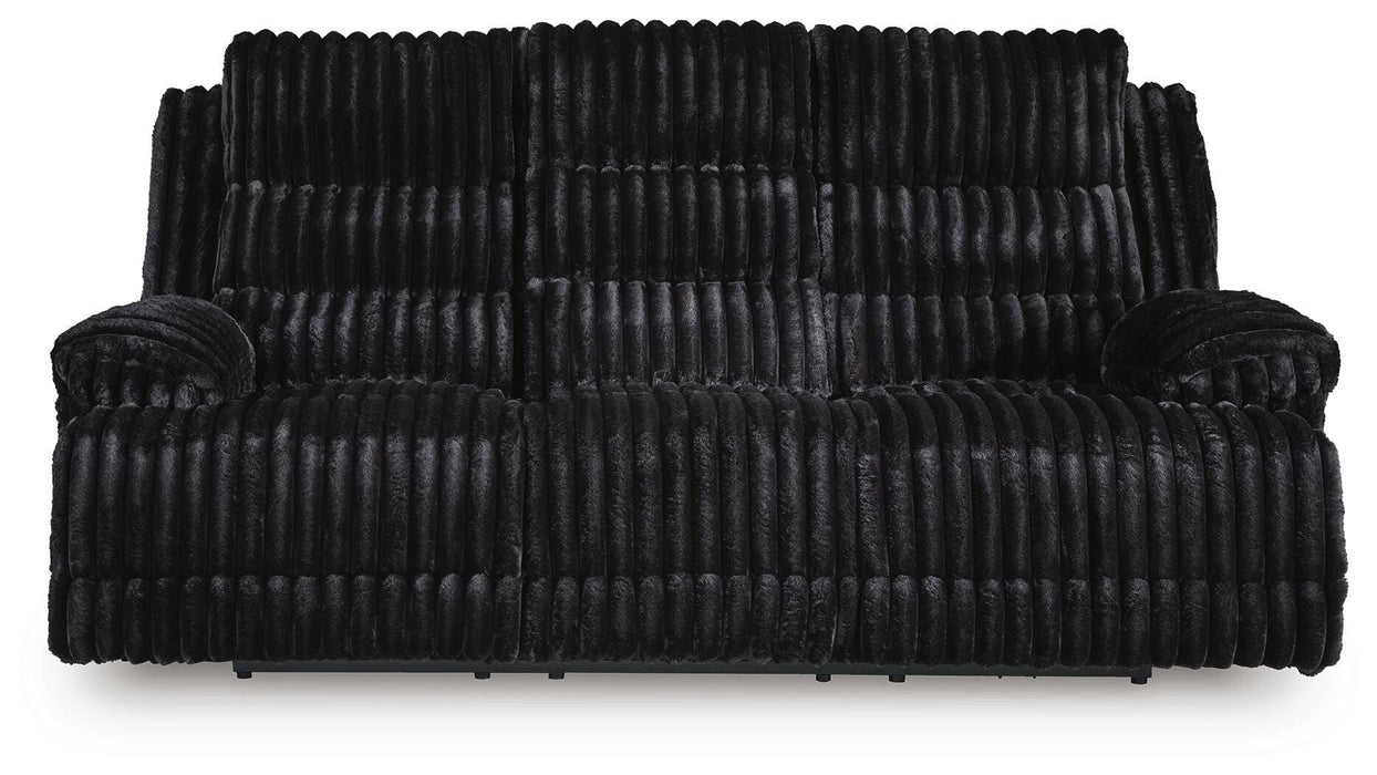 Rhine Falls Power Reclining Sofa with Drop Down Table - homePLUS (Binghamton, NY)