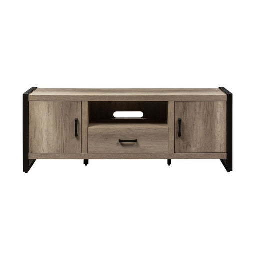 Liberty Furniture Sun Valley 64 Inch TV Console w/ Faux Metal in Sandstone image
