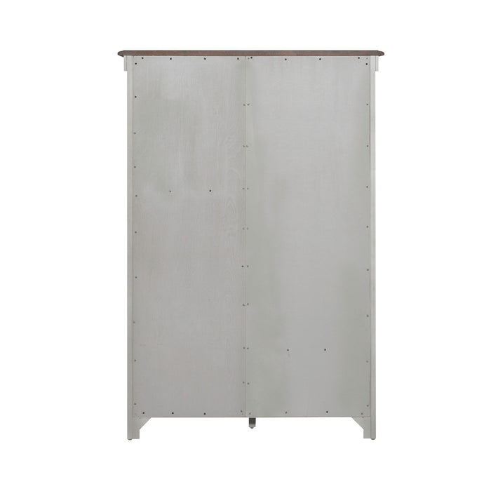 Ivy Hollow Door Chest in Weathered Linen image