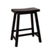 Creations 24 Inch Sawhorse Counter Stool - Black (RTA) image