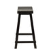 Creations 24 Inch Sawhorse Counter Stool - Black (RTA) image