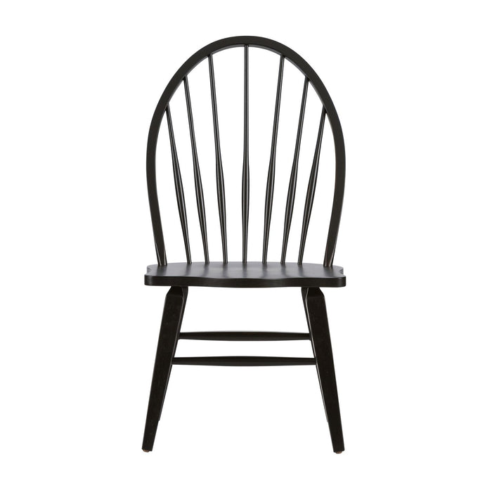 Hearthstone Ridge Windsor Back Side Chair - Black image