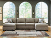 Newellen Sectional with Double Chaise - homePLUS (Binghamton, NY)