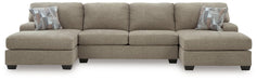 Newellen Sectional with Double Chaise - homePLUS (Binghamton, NY)