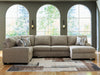 Newellen Sleeper Sectional with Chaise - homePLUS (Binghamton, NY)