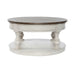 Morgan Creek Cocktail Table in Antique White image