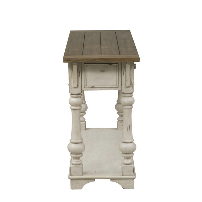 Morgan Creek Sofa Table in Antique White image