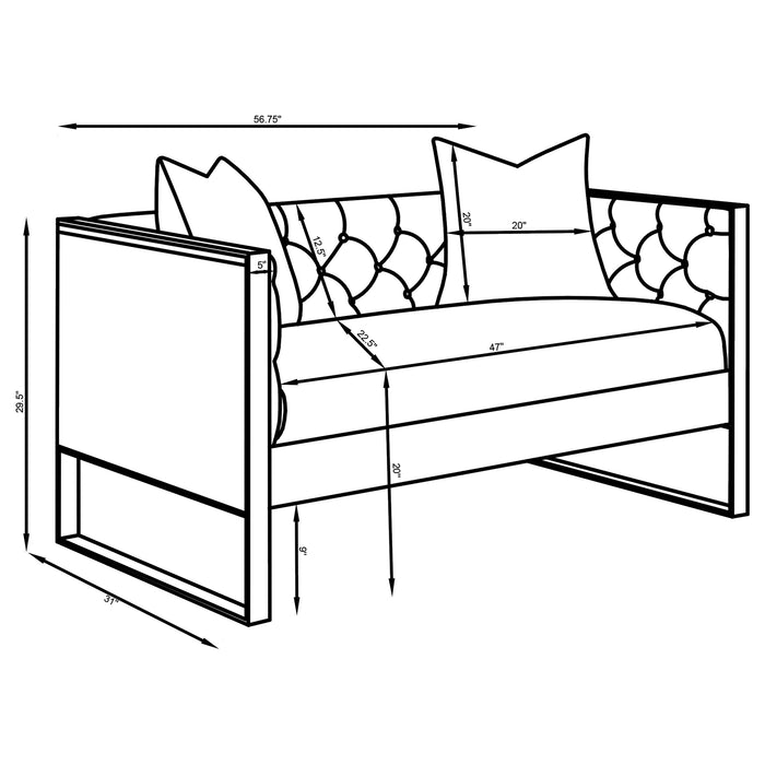 Eastbrook Stationary 3 Pc Set Gray - homePLUS (Binghamton, NY)