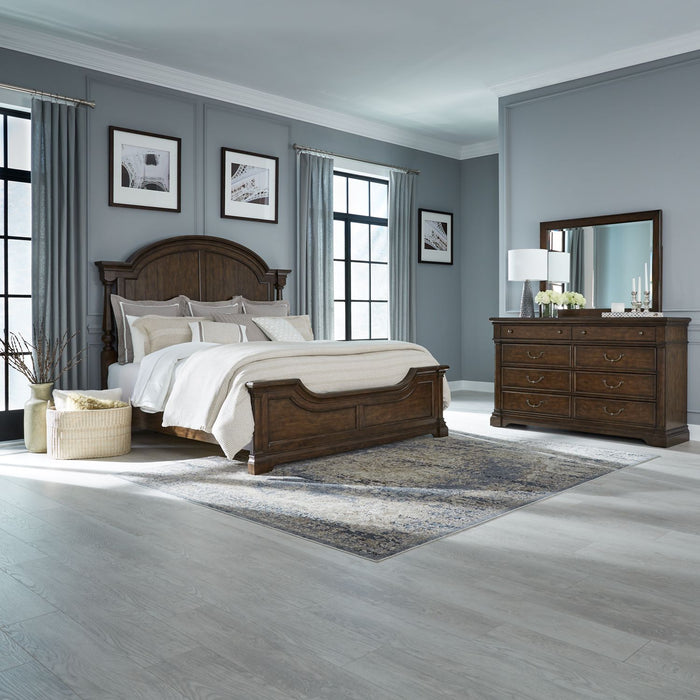 Arden Road King California Poster Bed, Dresser & Mirror image