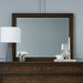 Arden Road Landscape Mirror in Satin Cherry image