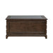 Arden Road Square Collector Cocktail Table in Satin Cherry - homePLUS (Binghamton, NY)