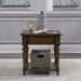 Arden Road Drawer End Table in Satin Cherry image