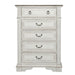 Abbey Park King California Panel Bed, Dresser & Mirror, Chest image