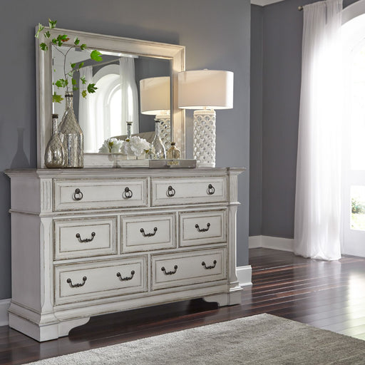 Abbey Park King California Panel Bed, Dresser & Mirror, Chest, Night Stand - homePLUS (Binghamton, NY)