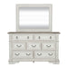 Abbey Park King California Panel Bed, Dresser & Mirror, Chest, Night Stand image