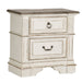 Abbey Park King Uph Sleigh Bed, Dresser & Mirror, Night Stand - homePLUS (Binghamton, NY)