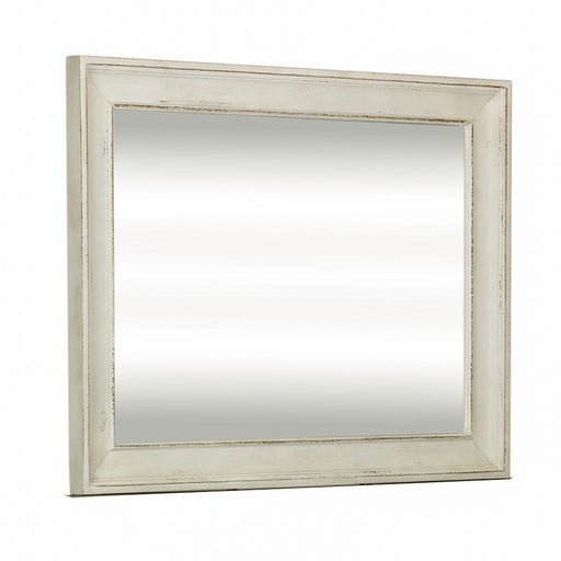 Abbey Park Mirror in Antique White - homePLUS (Binghamton, NY)