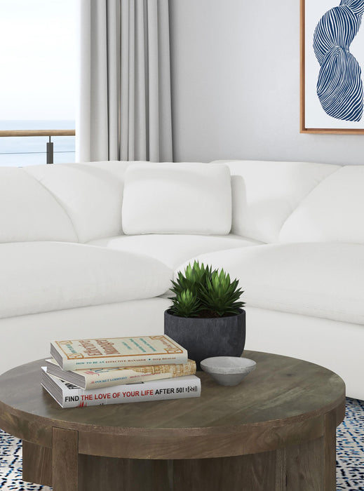 Raleigh Boucle Upholstered Corner Chair