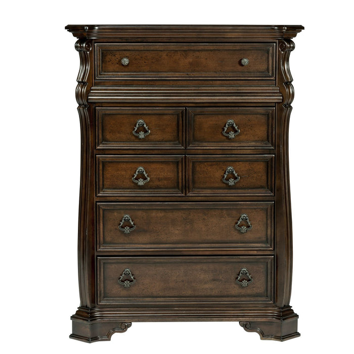 Arbor Place King Sleigh Bed, Dresser & Mirror, Chest, Night Stand - homePLUS (Binghamton, NY)