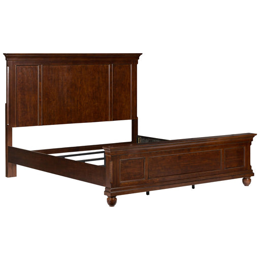 Rustic Traditions King California Panel Bed - homePLUS (Binghamton, NY)