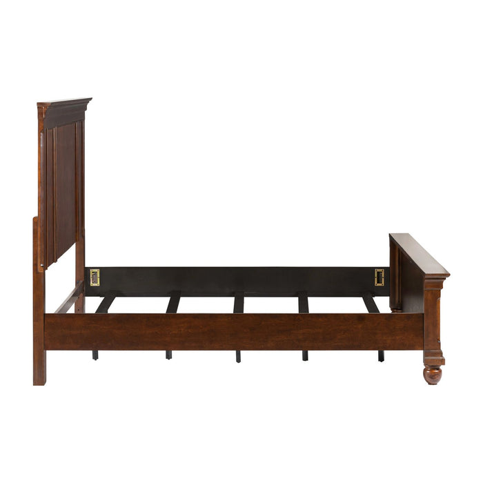 Rustic Traditions King California Panel Bed - homePLUS (Binghamton, NY)