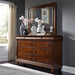 Rustic Traditions King Sleigh Bed, Dresser & Mirror, Night Stand - homePLUS (Binghamton, NY)