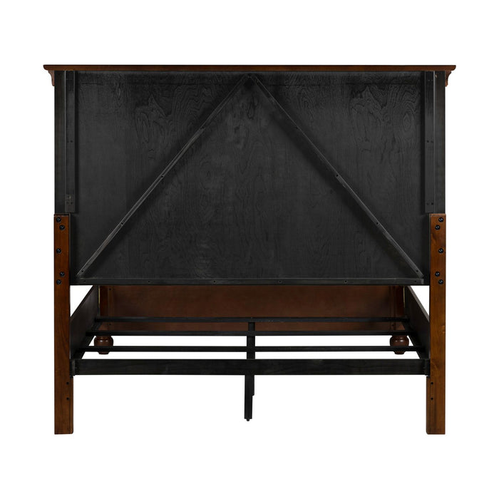 Rustic Traditions Queen Panel Bed - homePLUS (Binghamton, NY)