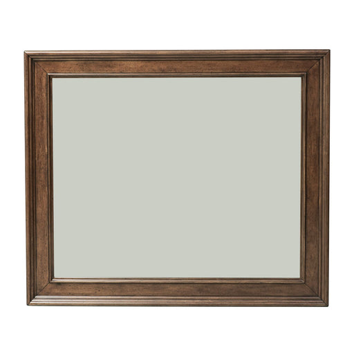 Rustic Traditions Landscape Mirror in Rustic Cherry - homePLUS (Binghamton, NY)