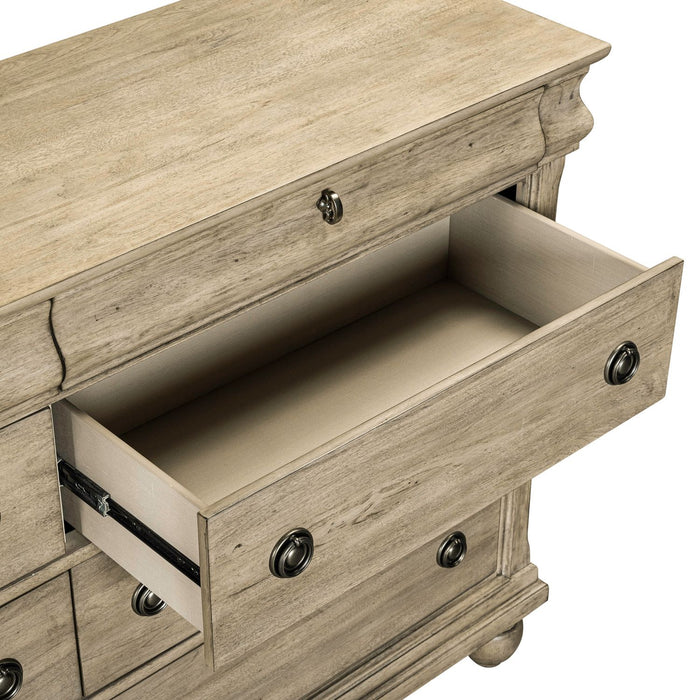 Rustic Traditions Dresser & Mirror image