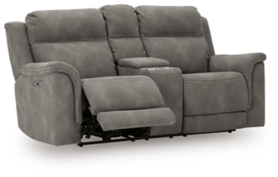 Next-Gen DuraPella Power Reclining Loveseat with Console - homePLUS (Binghamton, NY)