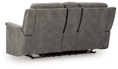 Next-Gen DuraPella Power Reclining Loveseat with Console - homePLUS (Binghamton, NY)