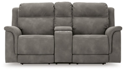 Next-Gen DuraPella Power Reclining Loveseat with Console - homePLUS (Binghamton, NY)