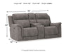 Next-Gen DuraPella Power Reclining Loveseat with Console - homePLUS (Binghamton, NY)