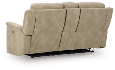 Next-Gen DuraPella Power Reclining Loveseat with Console - homePLUS (Binghamton, NY)