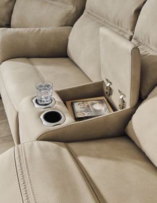 Next-Gen DuraPella Power Reclining Loveseat with Console - homePLUS (Binghamton, NY)