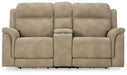 Next-Gen DuraPella Power Reclining Loveseat with Console - homePLUS (Binghamton, NY)