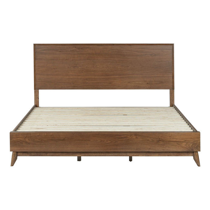 Century Modern King Platform Bed