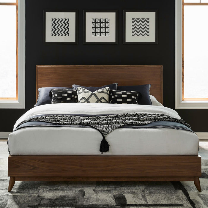 Century Modern King Platform Bed image